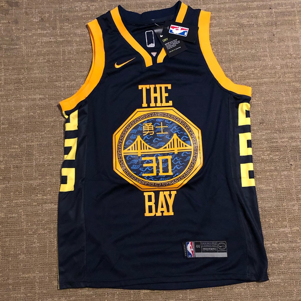 Stephen Curry “City Edition” THE BAY Jersey